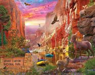 White Mountain Puzzles - Grand Canyon - 1000 Piece Jigsaw Puzzle