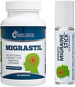 Migraine Stick & Migrastil Migraine Relief Capsules Bundle