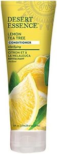 Desert Essence Lemon Tea Tree Conditioner, 8 fl oz - Gluten Free, Vegan, Paraben Free - Clarifying Daily Conditioner with Pure Australian Tea Tree Oil + Organic Lemon Peel Extract for pH Balance