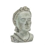 Abbott Collection Home Large Frida Head Planter-10 H, Grey (27-KAHLO-201-LG)