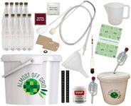10 Litre Ultimate Beginner's Winemaking Kit Including 5 Recipes, yeasts, Hedgerow Wine Journal and 10 Litre PET Bottles