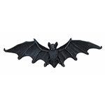 Key Hook Rack - Vampire Bat Key Holder Wall Sculpture - Bat Figure - Halloween Bats, Gray