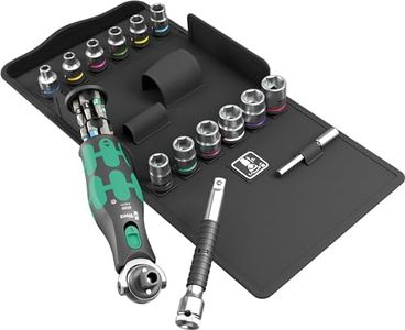 Wera 05004284001 8009 Cyclop Pocket Set 3, juego de carracas, 27 piezas