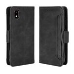 Ranyi ZTE Avid 579 Case, ZTE Blade A3 2020 Case, Premium Leather Wallet Case with 5 Credit Card Holder Slots Kickstand Feature Flip Folio Magnetic Wallet Protecive Case for ZTE Avid 579 -Black