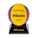 MIKASA W1.5W Mini Water Polo, Yellow/Purple/Magenta, 1