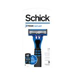 Xtreme Schick Xtreme 4 Blade Disposable Razor for Men with Longer Lasting Blades, Pack of 3