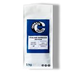 Counter Coffee | Italian Espresso Whole Beans | Dark Roast for a Smooth & Strong Flavour | Freshly Roasted in London | Perfect for Lattes & Bean-to-Cup coffee machines | 1KG Whole Bean Italian Coffee
