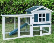 RUNSHED Large Outdoor Rabbit Hutch 