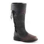 Funtasma CAPTAIN-110 Blk-Brown Distressed Pu UK 13 (EU 46)