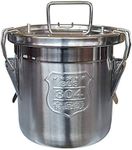 Hantop Milking Machine Accessory Stainless Steel Milk Bucket (6L)