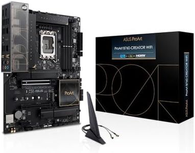 ASUS PROART B760-CREATOR WIFI Scheda madre Intel ATX, DDR5 LGA 1700, 4 SATA 6Gb/s, 3 slot M.2, WIFI 6, Ethernet Intel 2.5G + Realtek, Thunderbolt USB4, DP, HDMI, USB 3.2 Gen 2 e Type-C, Aura Sync