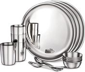 Judge by Prestige Classic Stainless Steel Dinner Set, Set of 16 Pieces