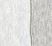 Cotton Fleece Fabric Ash Gray / 60"