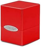 Ultra Pro E-15587 Satin Cube Deck Box-Apple Red