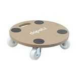 Dapetz ® Round Platform Dolly With 4 Strong Nylon Swivel Castors/ Moves Heavy Loads 250Kg Furniture Mover Lifter Kit, Dolly Mover, Load Capacity 225KG, Easy Moving System Roller