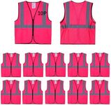 Lavori-AK Pink Safety Vests 10 Pack