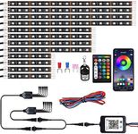 DSOW 12Pcs Motorcycle LED Light Kit