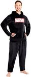 Marvel Men's Long Pyjamas Fleece Le