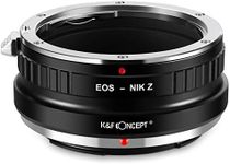 K&F Concept EOS to Nik Z Lens Mount Adapter Compatible with Canon EOS EF Mount Lens and Compatible with Nikon Z Mount Z6 Z7 Mirrorless Cameras