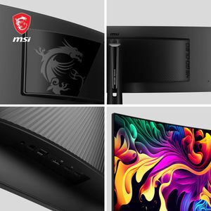 MSI MPG 49" QD-OLED Gaming Monitor – Ultra-Wide Curved Display