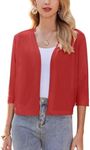 Zeagoo Women's Bolero Festive 3/4 S