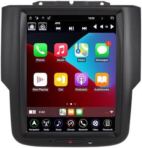 LINKSWELL GEN 5 Car Radio for Dodge RAM 2014-2018 1500/2500/3500 Android Car Stereo 10.4 Inch Touch Screen Upgrade with Wireless CarPlay Bluetooth GPS Navigation 4+64GB
