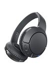 TCL Mtro200 Headset Wired Headphones - Powerful Bass Headband with Built-in Mic, Shadow Black