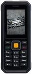 JCB Tradesman 4 Feature Rugged and Tough Waterproof Phone 4g Mobile Sim-Free Dual-Sim Phone TP1242 - Black