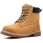 SL-Saint Waterproof Steel Toe Classic Upgraded Work Boots for Men,Fashion Full Grain Leather Industrial&Construction Insulated Safety Comfortable Shoes Tan (adult, men, numeric_11_point_5, numeric, us_footwear_size_system, medium)