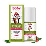 Babyorgano Natural Cold Relief Roll On with Organic Eucalyptus Oil for Cold and Cough l Nose Block l Chest Congestion 40ml