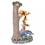 Enesco Disney Traditions by Jim Shore Winnie The Pooh and Friends in Tree Figurine, 8.75 Inch, Multicolor