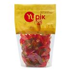 Yupik Gummy Worms, 1 kg, Gluten-Free, Assorted Fruit Flavors, Chewy & Colorful, Long Gummies, Fun Classic Treat, Sweet Candy, Delicious Snack, Ideal for Gifting, Holidays & Baking