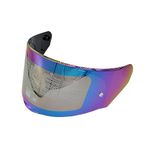 for LS2 Helmet Visor Replacement, For Ls2 Helmets Outer Shield (Rainbow)