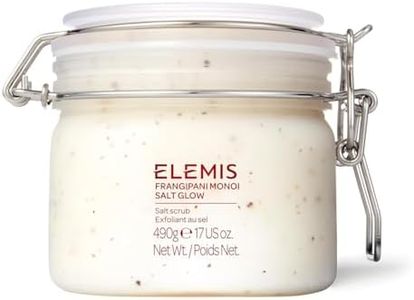 Elemis Frangipani Monoi Salt Glow Exfoliante Corporal Exfoliante De Sal Para Suavizar La Piel Exfolia Y Suaviza Exfoliante Ligeramente Perfumado Con Minerales Para Limpiar E Hidratar La Piel, 490ml