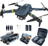 Brushless Super Endurance Foldable Quadcopter Drone for Beginners–40+ mins Flight Time,Wi-Fi FPV Drone with 120°Wide-Angle 4K HD Camera, Brushless Motor, Follow me, Dual Cameras(2 Batteries) F89-CA-240923-4