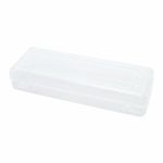 Advantus Stretch Art Box Storage Case, Single, Clear