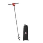 KEMIMOTO Boat Anchor, Kayak Anchor Jet Ski Anchor Shallow Water Anchor Pole Sand Anchor PWC Anchor for Boat Jetski Kayak Pontoon W/20 ft, Boat Anchor Kit for Beach Sandbar Marine Small Boats