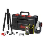 Leica DISTO X6-P2P Package - Ultimate Laser Rangefinder Set with Leica DST 360-X Adapter, TRI 120 Tripod and GZM 3 Target Board in Case (Indoor and Outdoor)