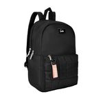 Genie Nightsky 22L Black Backpack for Women & Girls, Black, 17 Inch, Casual