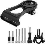 Thinvik Bike Computer Mount for Garmin Edge,Gopro Combo Mount,Compatible with All Garmin Series 1030 1000 830 820 810 530 520 510 500 25 20 GPS Computer - CNC Aluminum Alloy