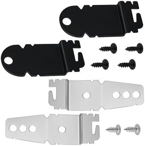 8212560 8269145 Dishwasher Mounting Bracket Side Kit with Screws by Beaquicy - Replacement for 1201084, AP3953705, PS1487167, EAP1487167 Whirlpool Ken-more Amana Dishwasher