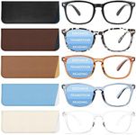 BLS BLUES Reading Glasses for Women/Men, Bifocal, Progressive, Readers for Women/Men, Eye glasses, Blue Light Reading Glasses, Cheaters, Eyeglasses