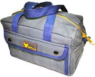 Tool Bag With Brass Zippers