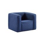 RELXTIME Inflatable Chair Air Couch Outdoor Indoor Sofa,Blow Up Couches for Camping,Patio,Backyards,Livingroom with Air Pump (Blue)