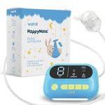 The ‘HappyNose’ Nasal Aspirator with 2X Greater Suction for Newborn Infant Baby Toddler Kids & Adults - Rechargeable Snot Booger Mucus Vacuum Device - Nose Sucker Machine