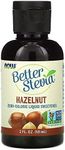 NOW Foods, Better Stevia Liquid, Hazelnut, Zero-Calorie Liquid Sweetener, Low Glycemic Impact, Certified Non-GMO, 2-Ounce