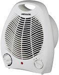 Heller 2000W Upright Electric Fan Heater Room/Floor Adjustable Thermostat White