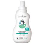 ATTITUDE Baby Laundry Detergent Liquid, EWG Verified, Safe for Baby Clothes, Infant and Newborn, Vegan and Naturally Derived Washing Soap, HE Compatible, Pear Nectar, 35 Loads, 1.05 Litres