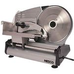 Nesco FS-250 Food Slicer, Stainless Steel, 180 W, Stainless