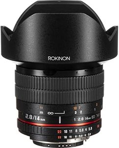 Rokinon 14mm f/2.8 IF ED Super Lens with Automatic Chip for Nikon F